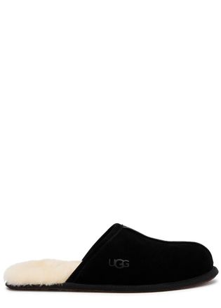 UGG Ugg Scuff Suede Slippers - Black - 8 (IT42 / UK8)