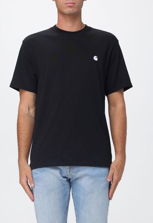 Carhartt Work in Progress T-shirt Madison in cotone con logo ricamato sul petto