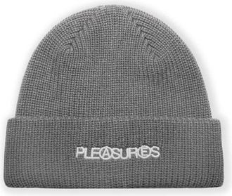 Pleasures Zine Beanie in Charcoal at Nordstrom