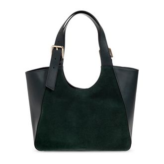 Furla Tassen, Dames, Groen, ONE Size, Leer, Dora Medium Bag