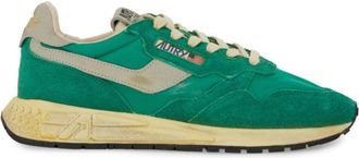 Autry Green Lace Up Sneakers