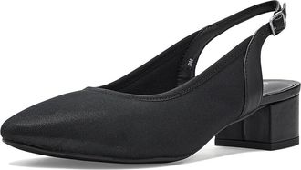 David Tate Sade High Womens Heels Black Micro : 10.5 WW (EE), Synthetic