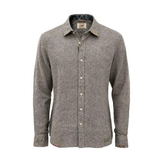 Bob Long Sleeve Shirt - male - Bob - Casual Shirts - Brown - L - Shirts