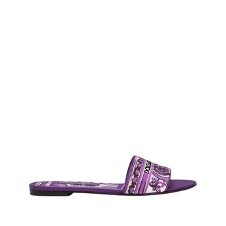 Dolce & Gabbana Dames, Schoenen, Paars, Maat: 36 1/2 EU Leer