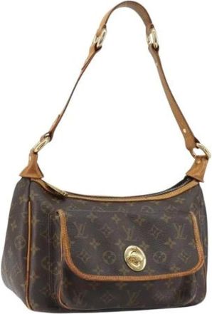 Louis Vuitton Pre-owned Shoulder Bags, female, Brown, Size: ONE SIZE Pre-owned Canvas louis-vuitton-bags