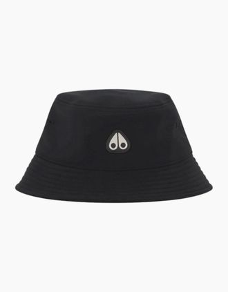 Moose Knuckles Mens Moose Knuckles Logo Icon Bucket Hat 292 Black - Size: ONE size