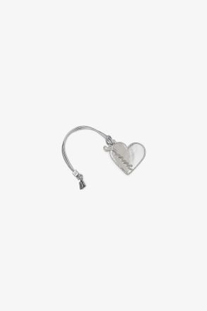 Ganni Silver Bou Heart Mirror