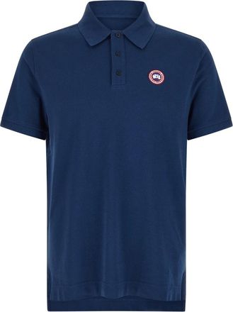 Canada Goose Beckley Polo - Heren - Polos - Blauw - S - Katoen - Tops