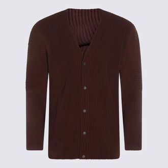 Homme Pliss&eacute; Issey Miyake Top Brown