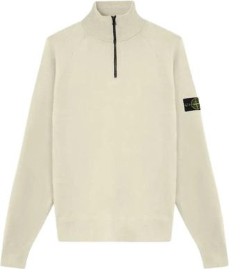 Stone Island Pull Stone H26 - Heren - Coltruien - Beige - S - Truien & Vesten