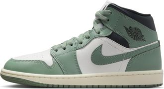 Nike Jordan (WMNS) Air Jordan 1 Mid Jade Smoke BQ6472-130
