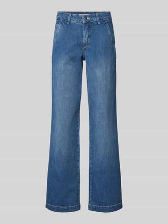 Toni Jeans mit 5-Pocket-Design in Blau, Größe 40