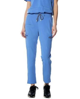 Members Only Reus Open Bottom Scrub Pants in Ceil Blue at Nordstrom, Size X-Small X 29