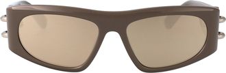 Alexander McQueen Alexander Mc Queen Squared Sunglasses Am0471 S 004