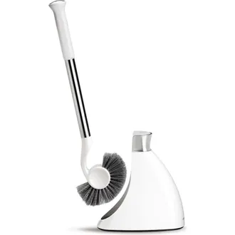 Simplehuman toilet brush + white plastic at Nordstrom
