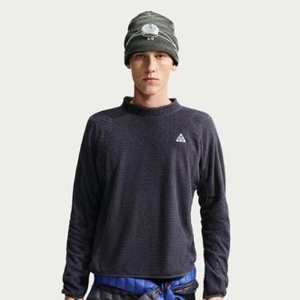 Nike Mens Nike ACG Wolf Lichen Crew-Neck Top in Grey | IH1445-013