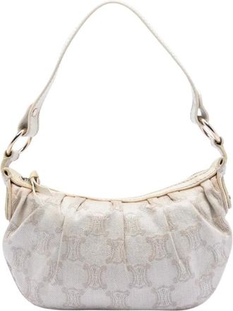 Celine Pre-owned Shoulder Bags, female, Beige, Size: ONE SIZE Pre-owned Shoulder Bag