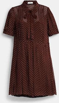 Coach Printed Shirt Dress