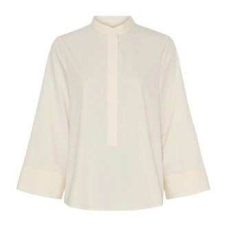 BTF-CPH Camisa de Bamb&uacute; - Blouses & Shirts - Mujer - Beige - L