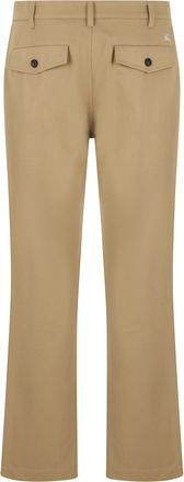 Burberry Mens Trousers Cotton Beige