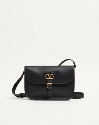 Valentino Garavani Borsa A Tracolla Valentino Garavani Antibes In Vitello Uomo NERO UNI