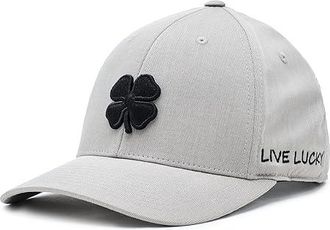 Black Clover Ashton 2 Snapback Adjustable Hat Baseball Caps Black/Light Grey, Polyester/Rayon/Spandex