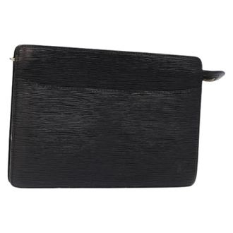 Louis Vuitton Pre-owned Cuoio clutches - - Pre-owned - Donna - Nero - ONE SIZE