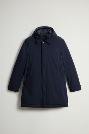 Woolrich uomo Soprabito 2 in 1 in nylon elasticizzato Blu Taglia XXL