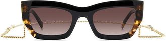 Missoni MIS 0151/S WR7/HA Womens Sunglasses Black Size 53