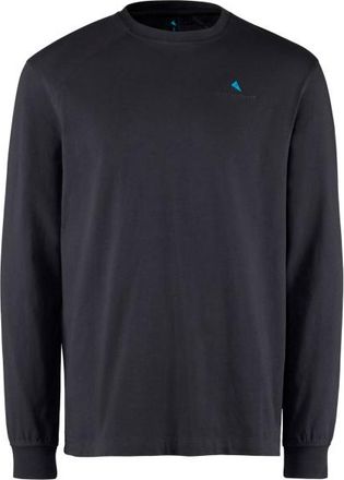 Kl&auml;ttermusen Root Logo L/S Tee Longsleeve f&uuml;r Herren | schwarz/grau