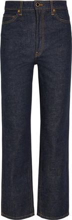 Khaite Abigail Slim Straight-leg Jeans - Indigo - 27 (W27 / UK8-10 / S)
