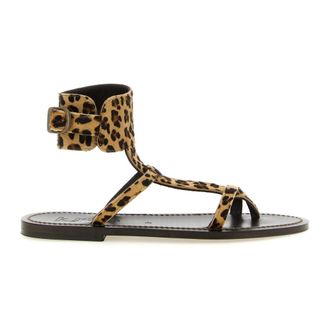 K.Jacques Caravelle Flat Sandal - female - K.JACQUES - Flat Sandals - Multicolor - 6 UK - Shoes