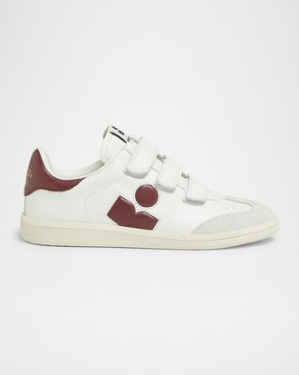 Isabel Marant Beth Low-Top Leather Sneakers