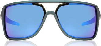 Oakley OO9147 CASTEL 914713 Mens Sunglasses Silver Size 63