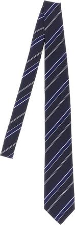 Tom Ford Diagonale streep stropdas - Heren - Stropdassen - Blauw - ONE Size - Accessoires