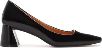 Kazar Lakleren pumps met vierkante neus - Dames - Pumps - Zwart - 37 EU - Leer - Schoenen