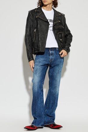 Dsquared2 Sexy 70s Jeans, Mens, Navy Blue