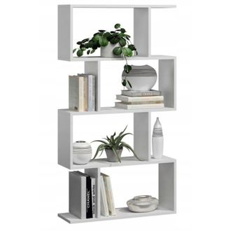 OEM Bask 4 Mensola Bianca Per Soggiorno, Ufficio, Camera Da Letto, Mk