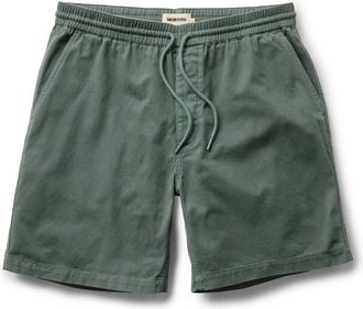 Taylor Stitch The Apres Short in Organic Deep Sea Foundation Twill
