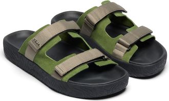 Veja Arpoador Slide Sandal in Militar Kaki Black at Nordstrom, Size 39
