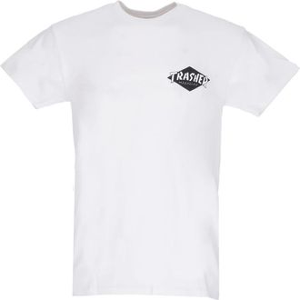 Thrasher Witte Hurricane Tee Korte Mouw T-Shirt - Heren - T-shirts - Wit - S - Katoen - Tops
