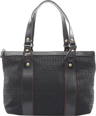 Fendi Pre-owned Fendi Zucchino Canvas Handbag Ladies 9WI9QXSGR5ESE03S