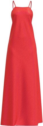 MACCAPANI Luna maxi-dress - Rood