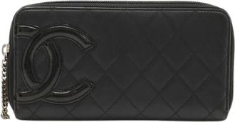 Chanel Pre-owned Wallets, female, Black, Size: ONE SIZE Pre-owned Vintage Wallet