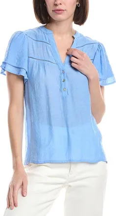 Nanette Lepore Solid Blouse