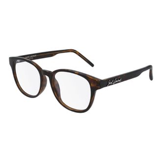 Saint Laurent Unisex Black Square Eyeglass Frames SL399 002