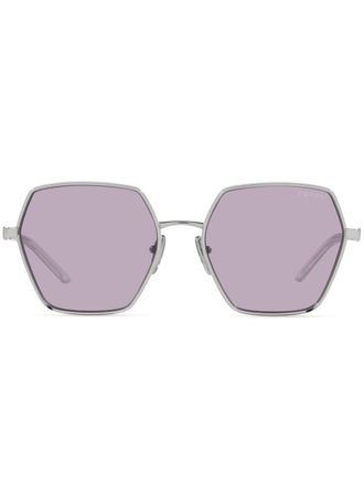 Prada Occhiali da sole PR 56YS squadrati - Argento