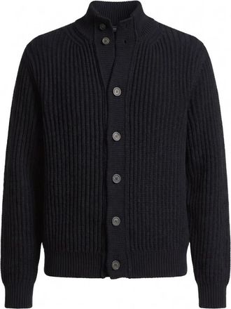 PESERICO Cardigans - Heren - Vesten - Zwart - 2XL - Truien & Vesten