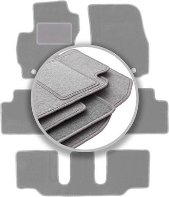 OEM Alfombrillas Grises Para Mazda 5 I 7 Plazas (2005-2010)