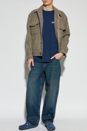 Isabel Marant T-shirt Hugo, Mens, Navy Blue